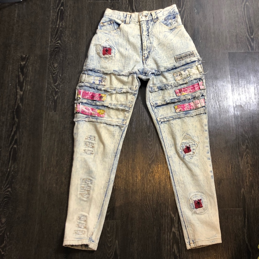 Vintage 80’s Acid Washed Jeans